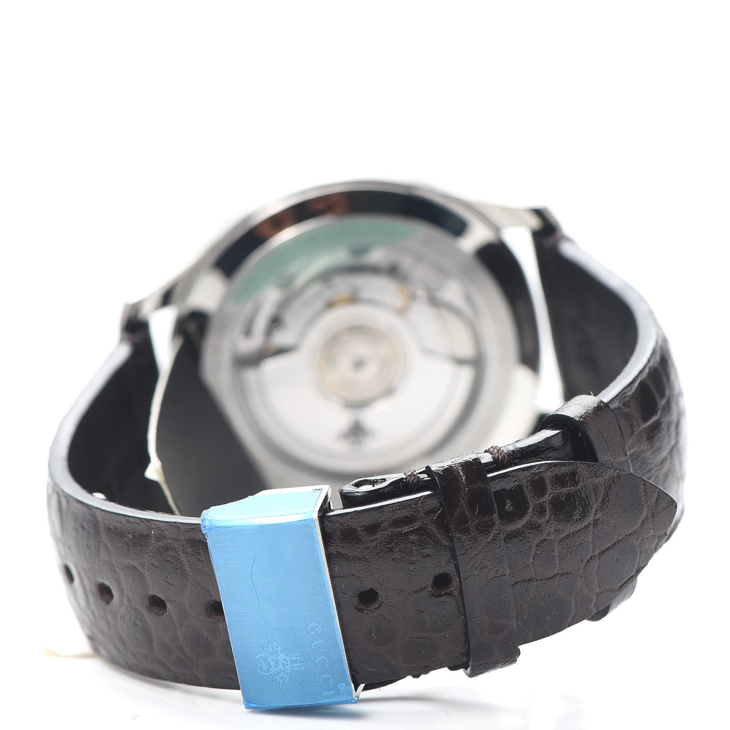 Gucci Stainless Steel Alligator 40mm G-Timeless Charm Automatic Watch 3 of 6