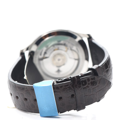 Gucci Stainless Steel Alligator 40mm G-Timeless Charm Automatic Watch 3 of 6