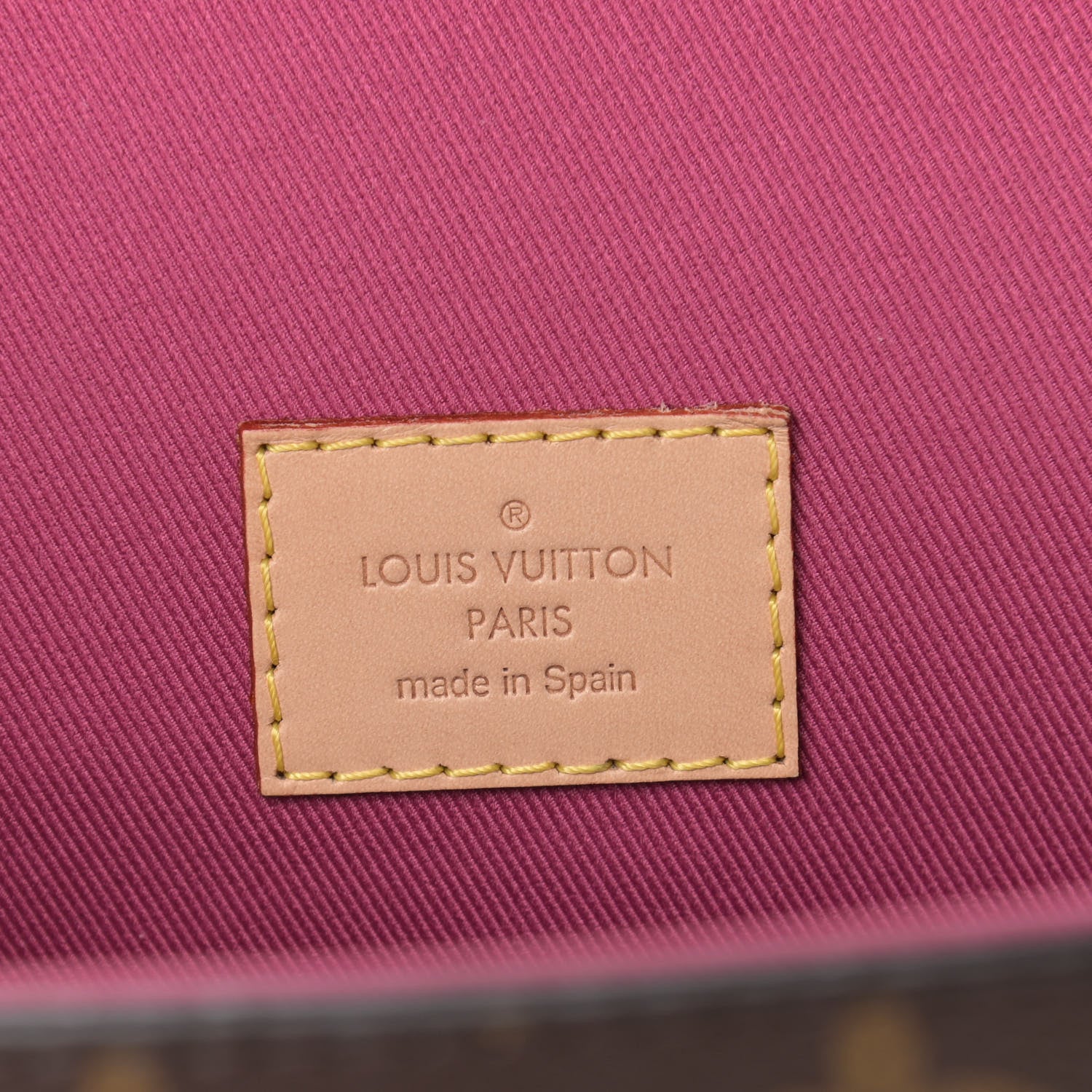 Louis Vuitton Monogram Cluny BB Bordeaux Fuchsia 6 of 13