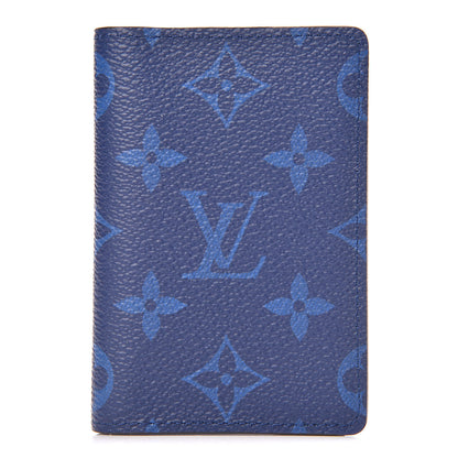 Louis Vuitton Monogram Taiga Pocket Organizer Cobalt 1 of 7