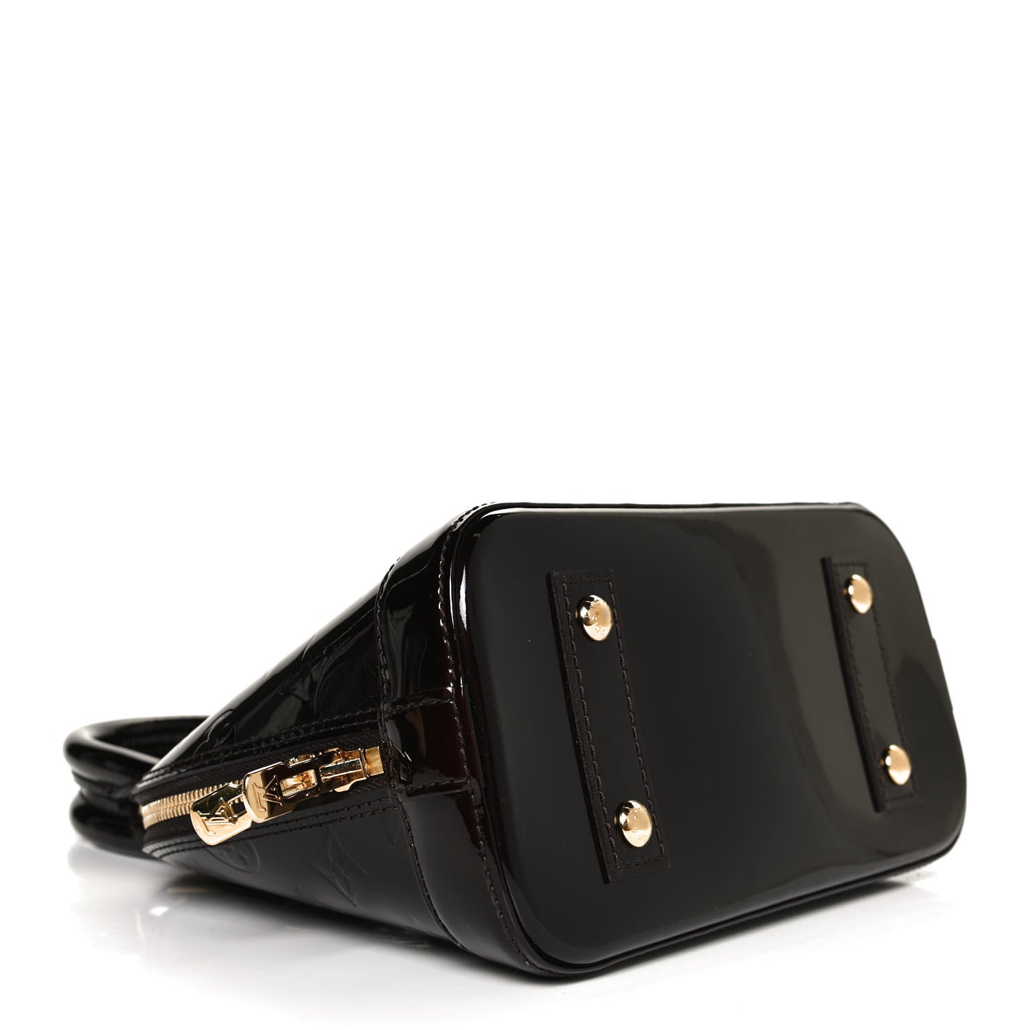 Louis Vuitton Vernis Alma BB Amarante 3 of 8