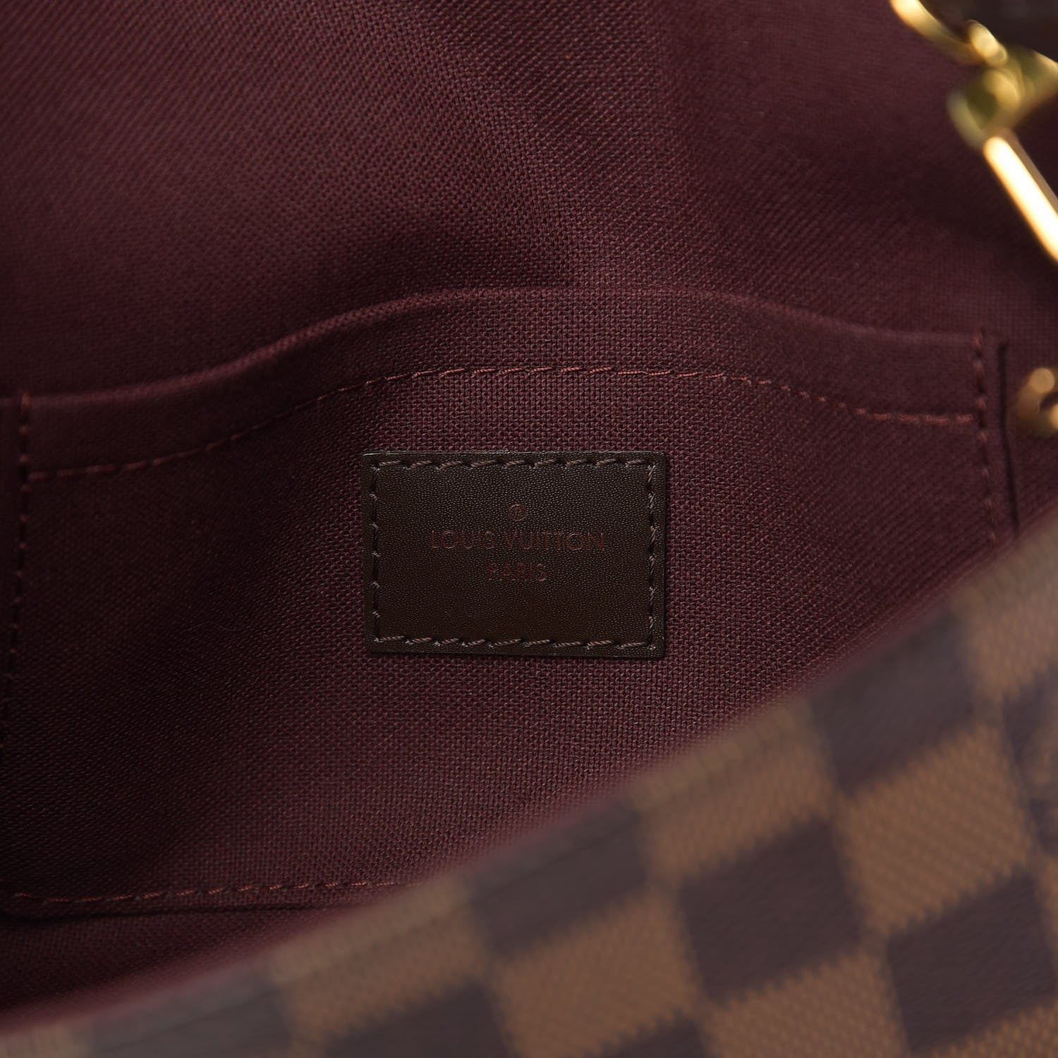 Louis Vuitton Damier Ebene Favorite PM 5 of 9