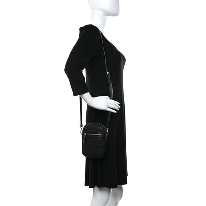 MCM Calfskin Ottomaar Small Tivitat Mini Crossbody Black 2 of 9