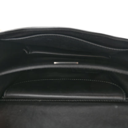 Prada Soft Calfskin Impunture Diagramme Cahier Bag Black 5 of 11