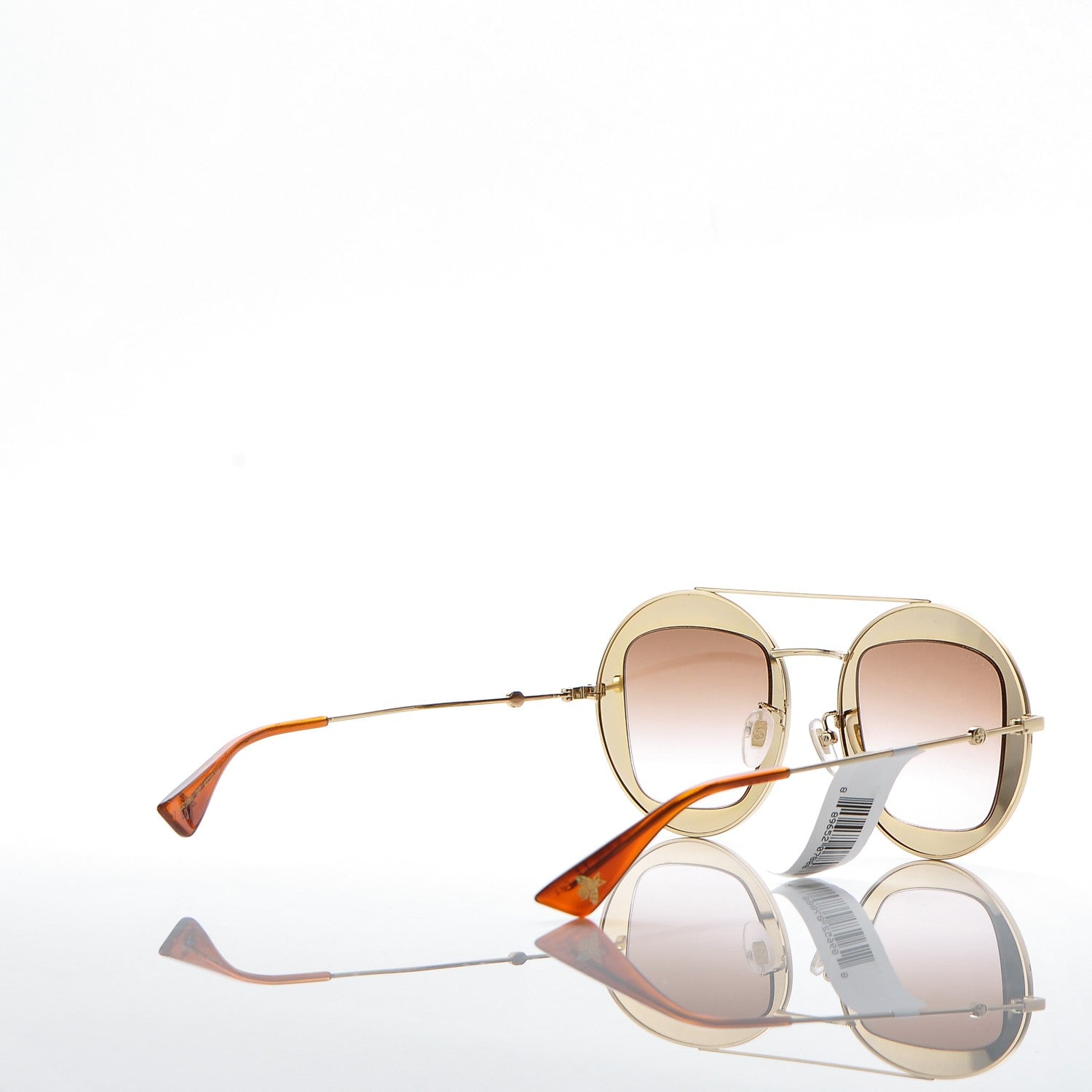 Gucci GG Sunglasses 0105S Beige 4 of 9