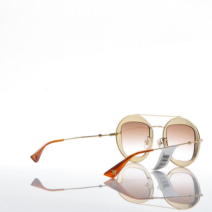 Gucci GG Sunglasses 0105S Beige 4 of 9