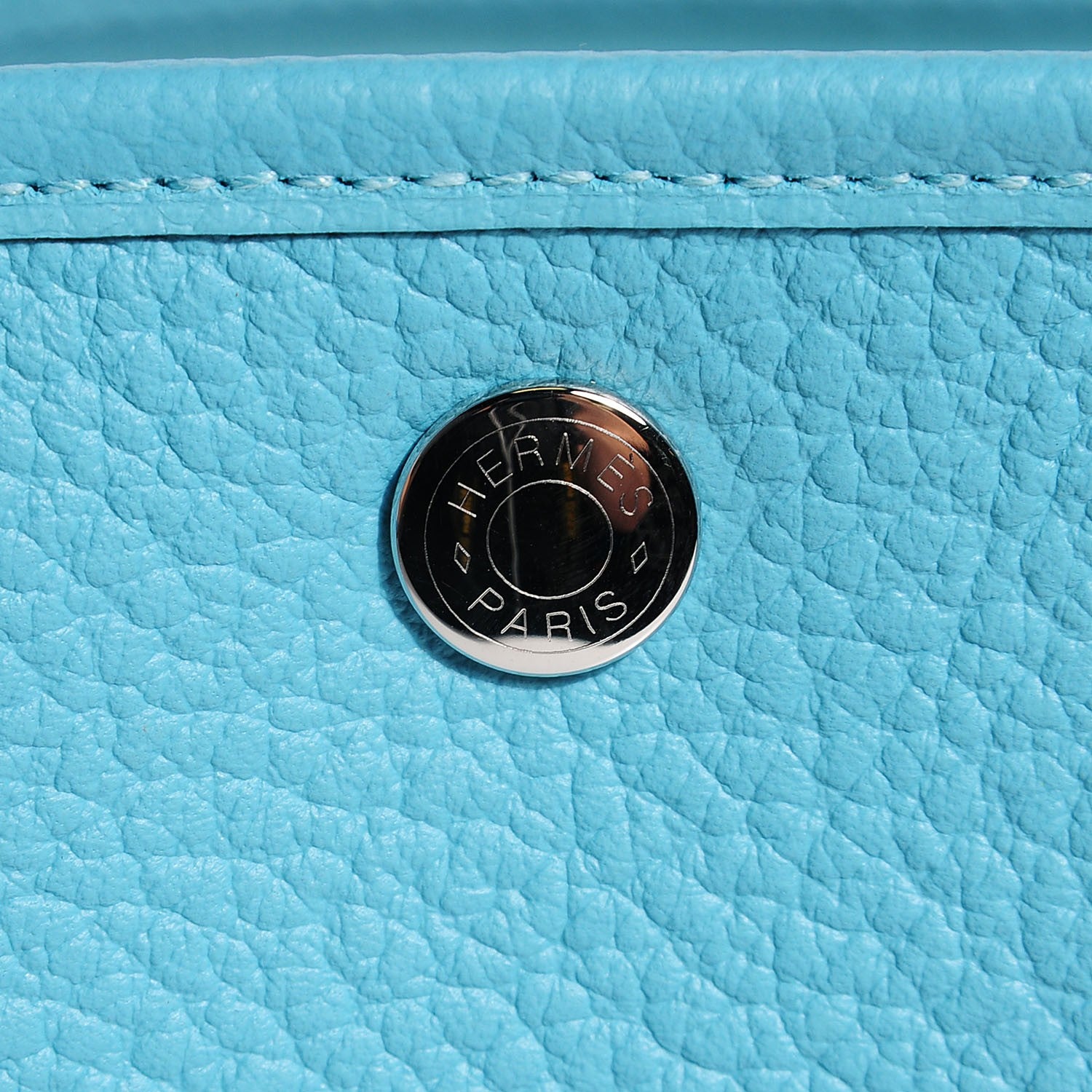 Hermes Vache Country Garden Party 36 MM Bleu Atoll 7 of 15