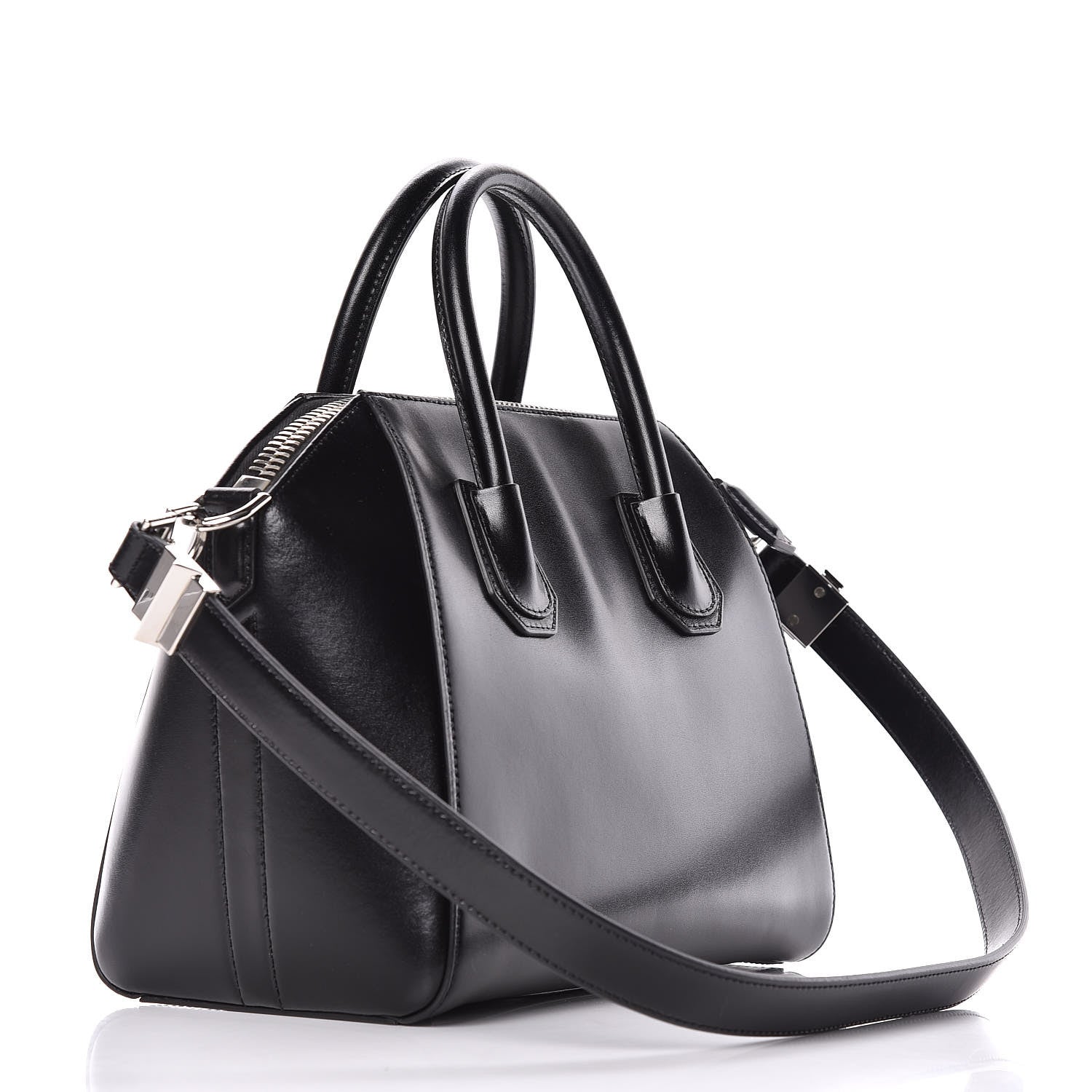 Givenchy Shiny Lord Calfskin Small Antigona Black 3 of 12