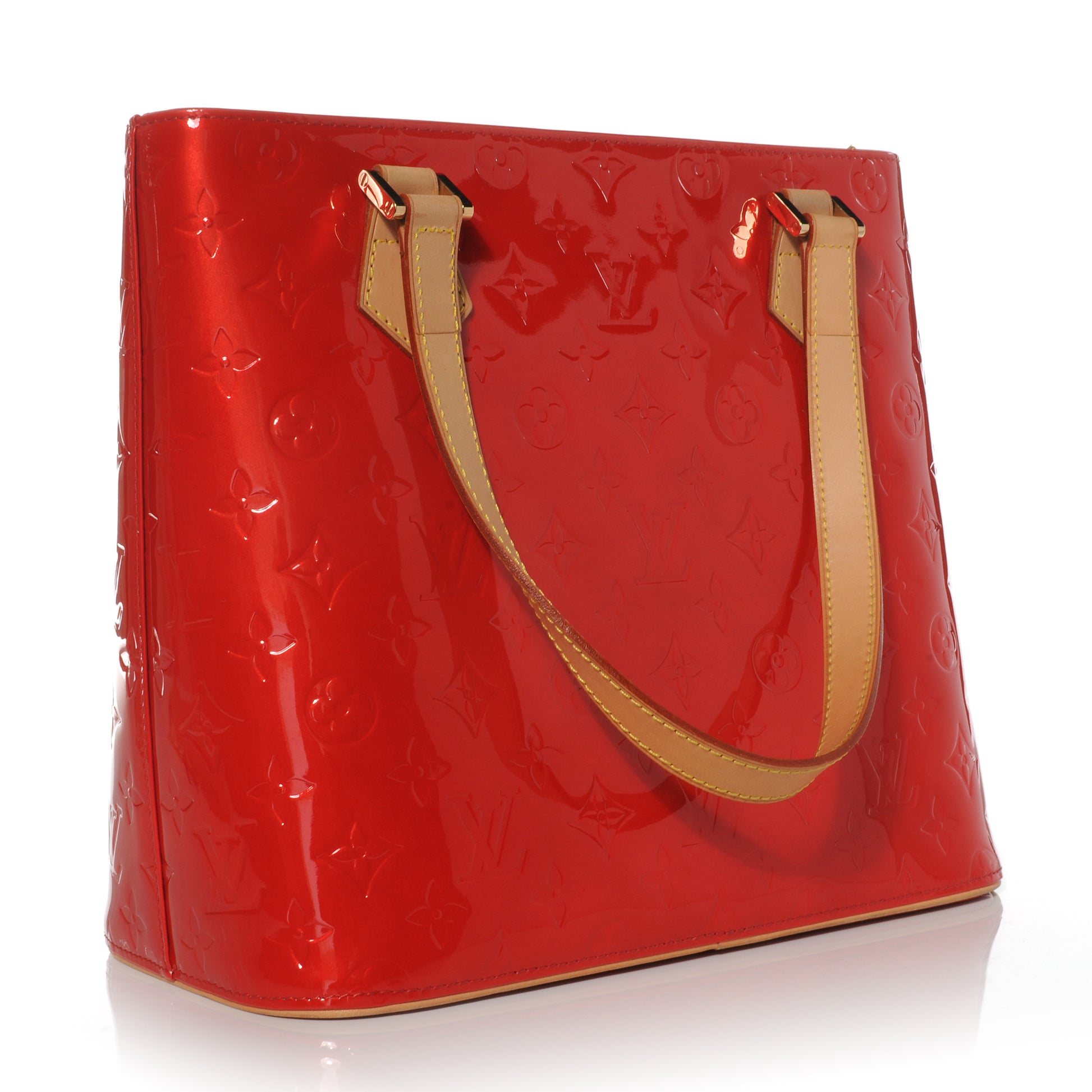 Louis Vuitton Vernis Houston Red 3 of 7