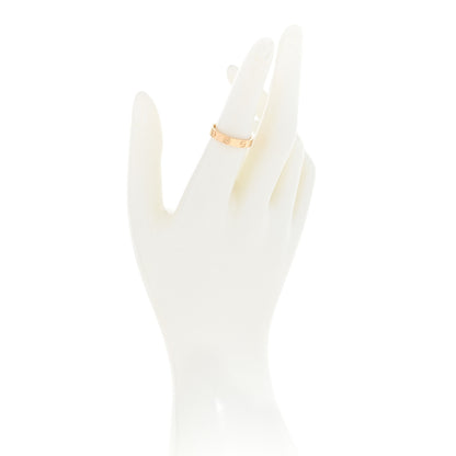 Cartier 18K Yellow Gold 3.5mm LOVE Wedding Band Ring 54 6.75 2 of 4