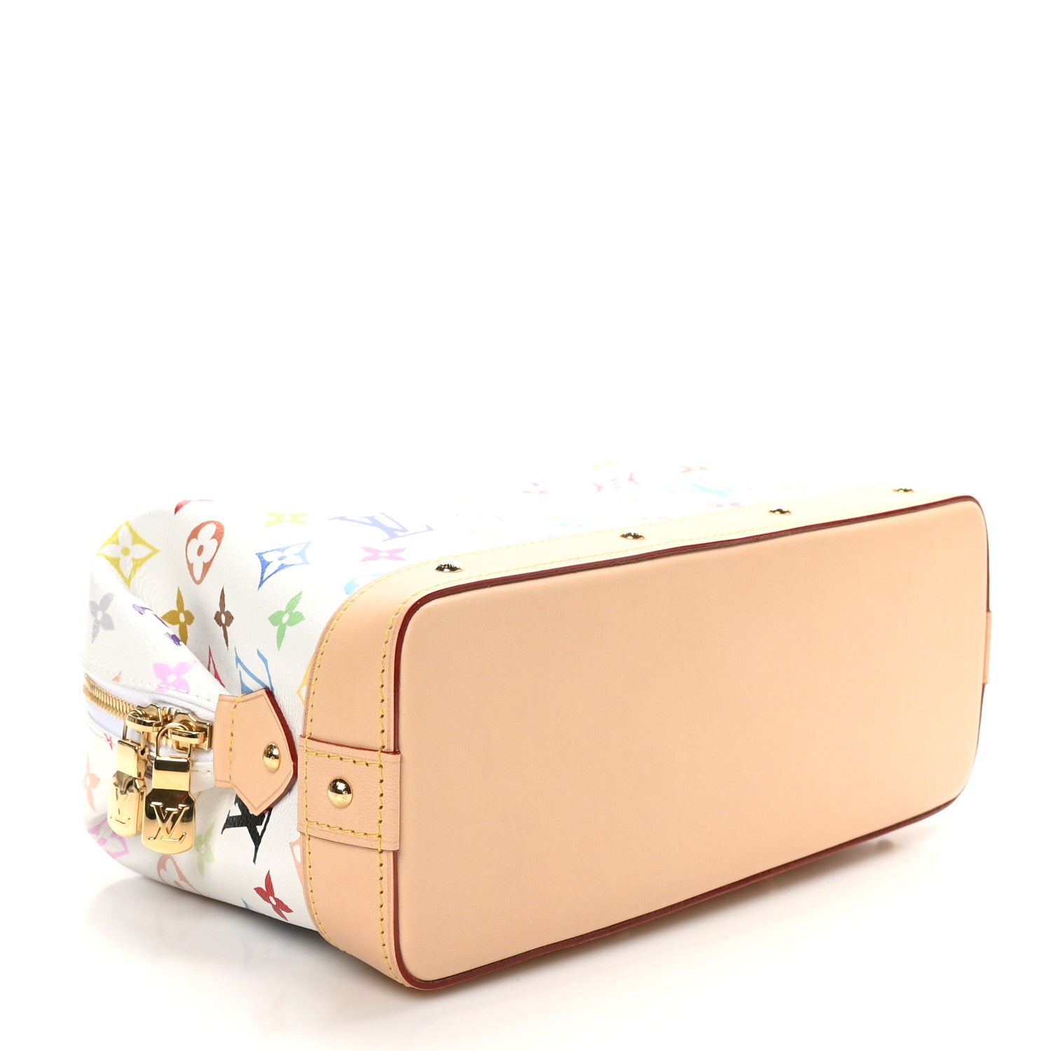 Louis Vuitton LV x TM Monogram Multicolor Cosmetic Pouch GM White 4 of 9
