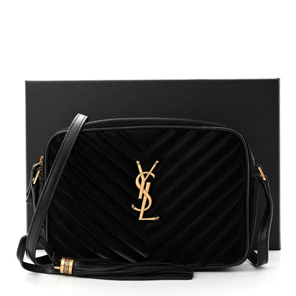 Saint Laurent Nylon Matelasse Monogram Lou Camera Bag Black 12 of 12