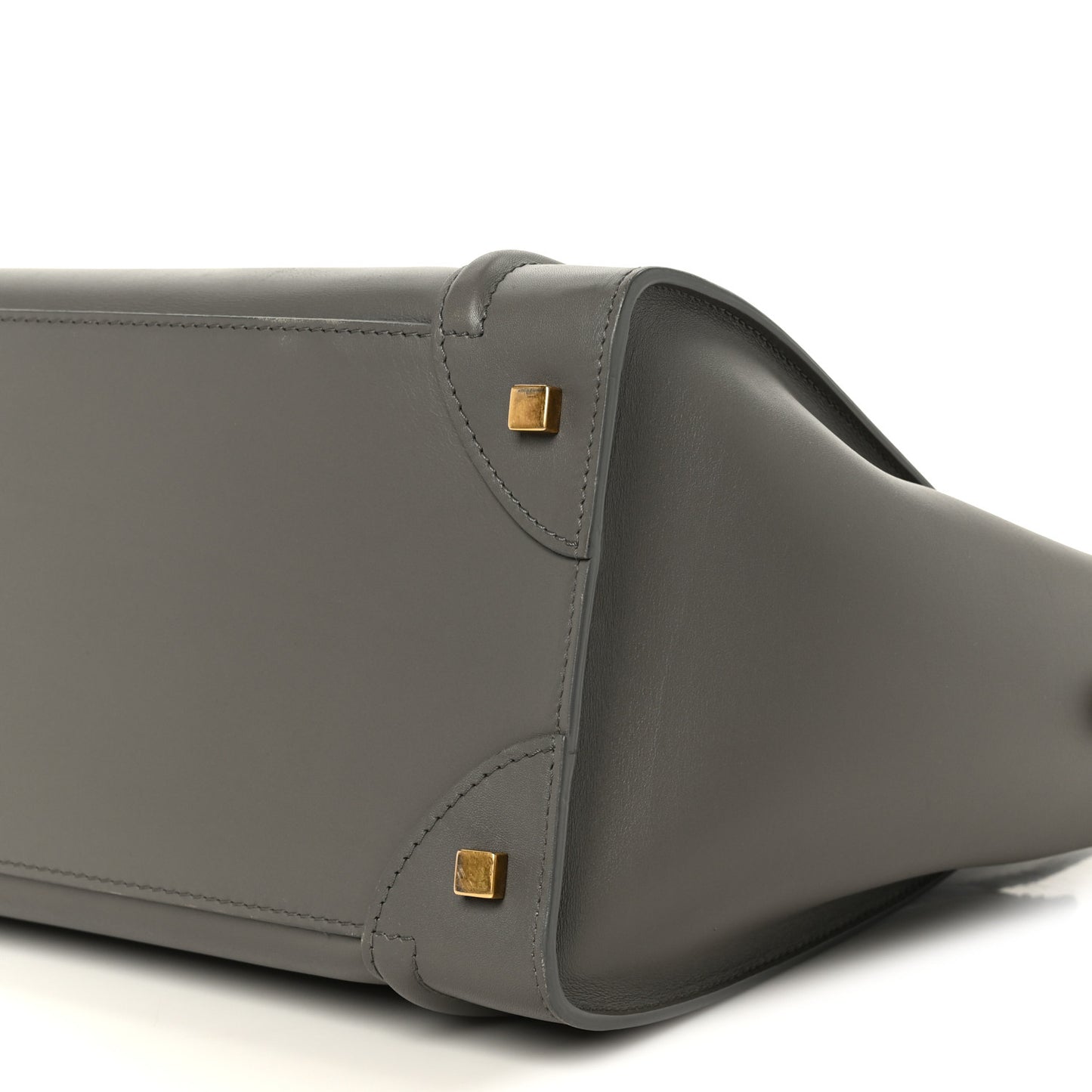 Smooth Calfskin Mini Luggage Grey