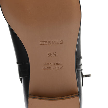 Hermes Calfskin Neo Low Boots 35.5 Black 6 of 8