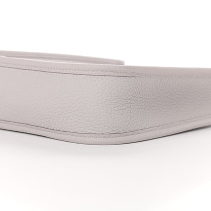 Hermes Taurillon Clemence Amazone Evelyne TPM Gris Perle Etain 9 of 9
