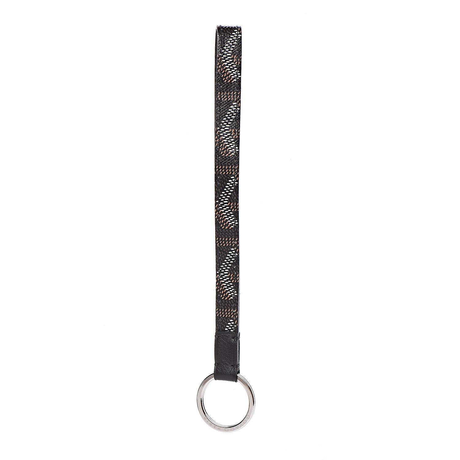 Goyard Goyardine Sesame Key Holder Black 1 of 4