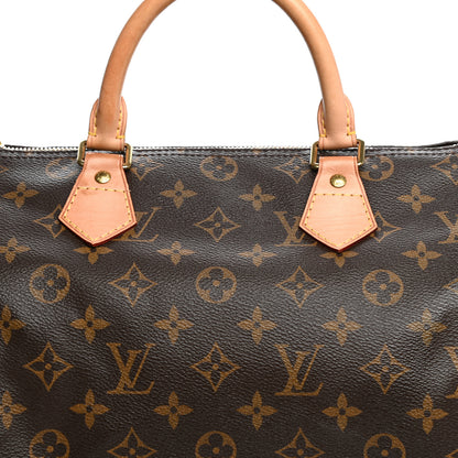 Louis Vuitton Monogram Speedy Bandouliere 30 10 of 10