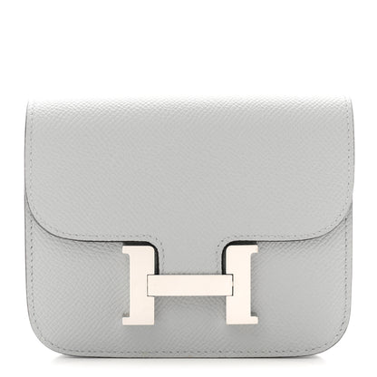 Hermes Epsom Constance Slim Wallet Bleu Glacier 1 of 8