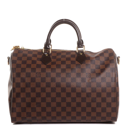 Louis Vuitton Damier Ebene Speedy Bandouliere 35 1 of 8