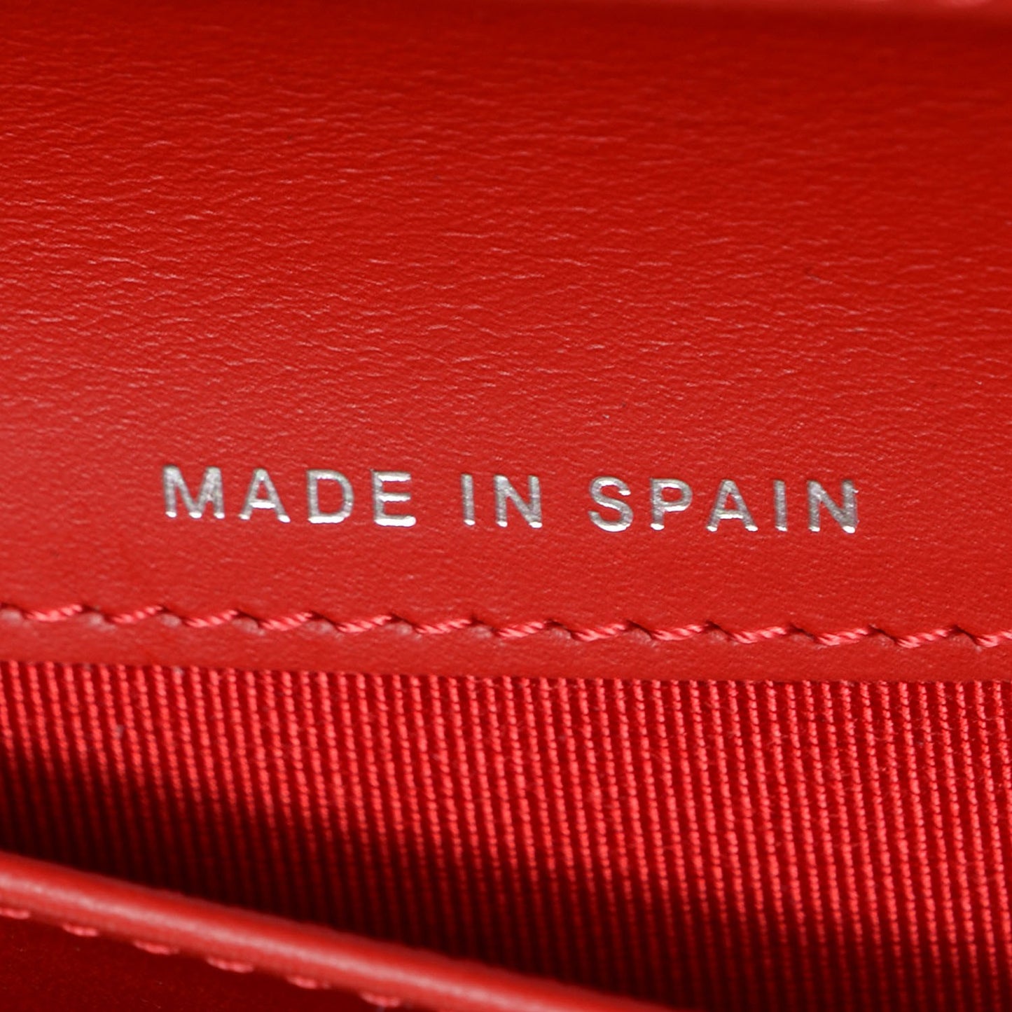 Caviar Quilted Long Flap Wallet Red