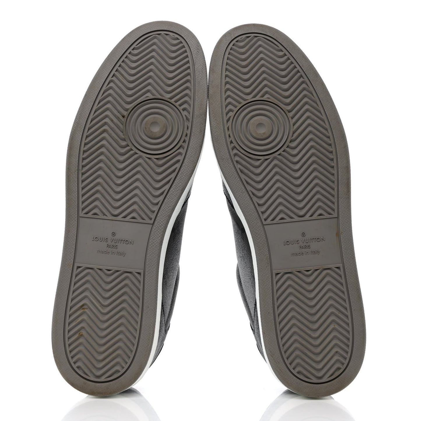 Reverse Monogram Eclipse Mens Rivoli Sneakers 10.5 Black