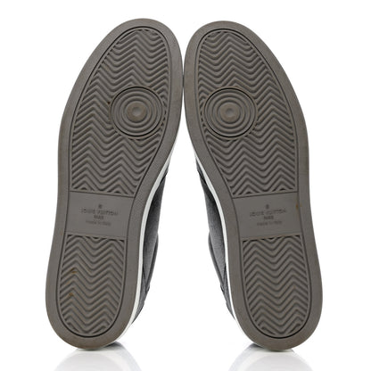 Louis Vuitton Reverse Monogram Eclipse Mens Rivoli Sneakers 10.5 Black 5 of 11