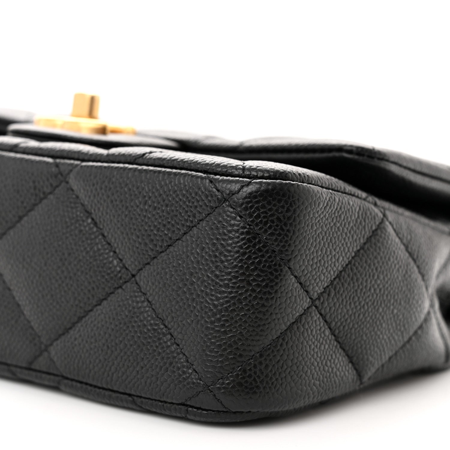 Chanel Caviar Quilted Mini Sweetheart Flap Black 10 of 11