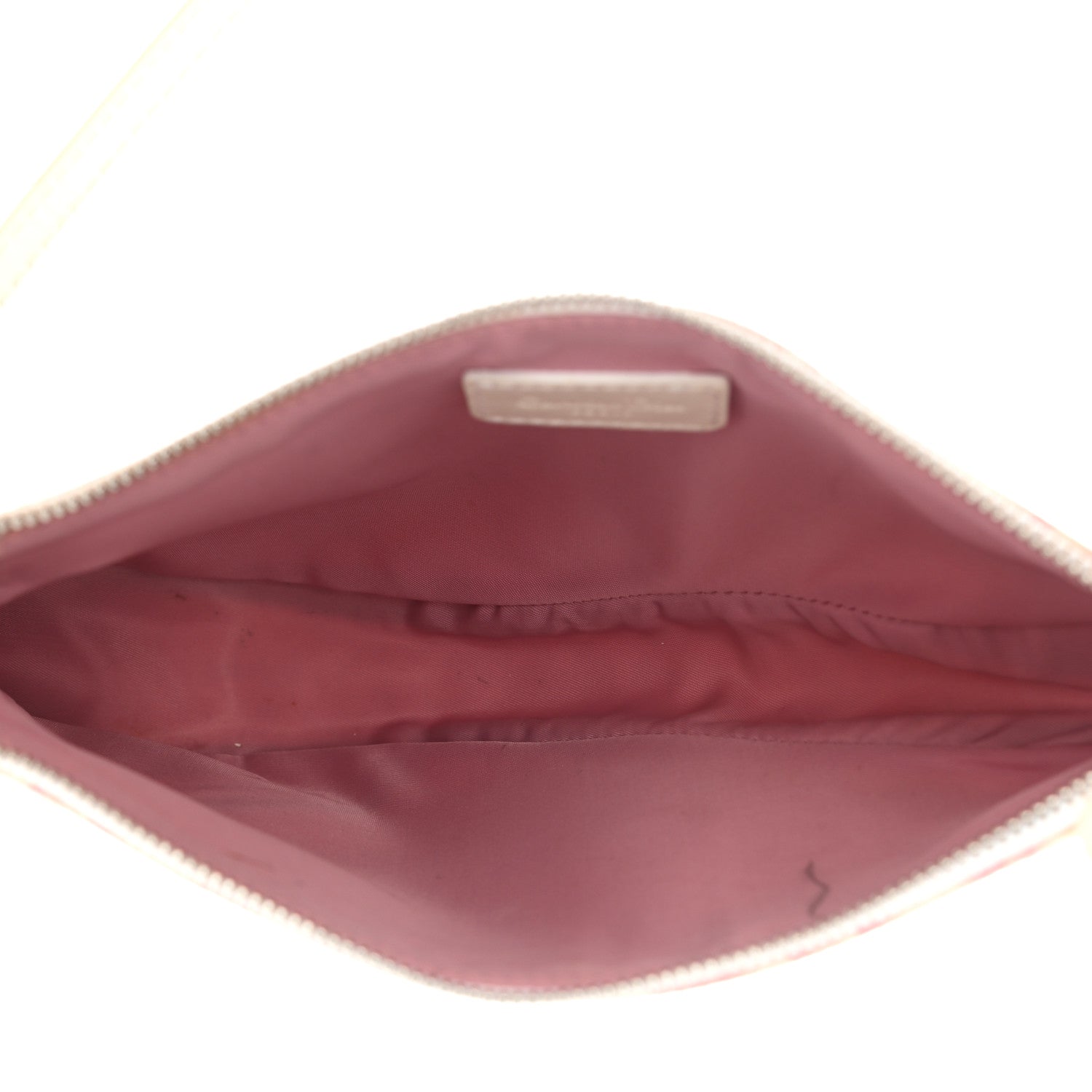 Christian Dior Monogram Mini Saddle Pochette Pink 5 of 22