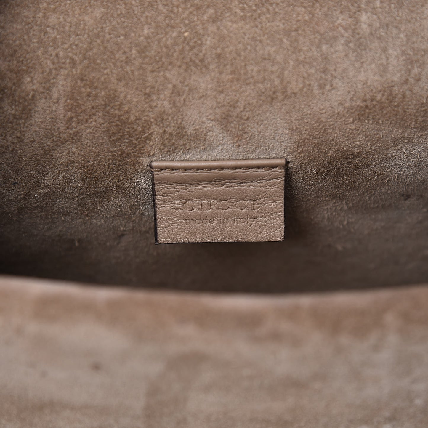 GG Supreme Monogram Mini Dionysus Shoulder Bag Taupe