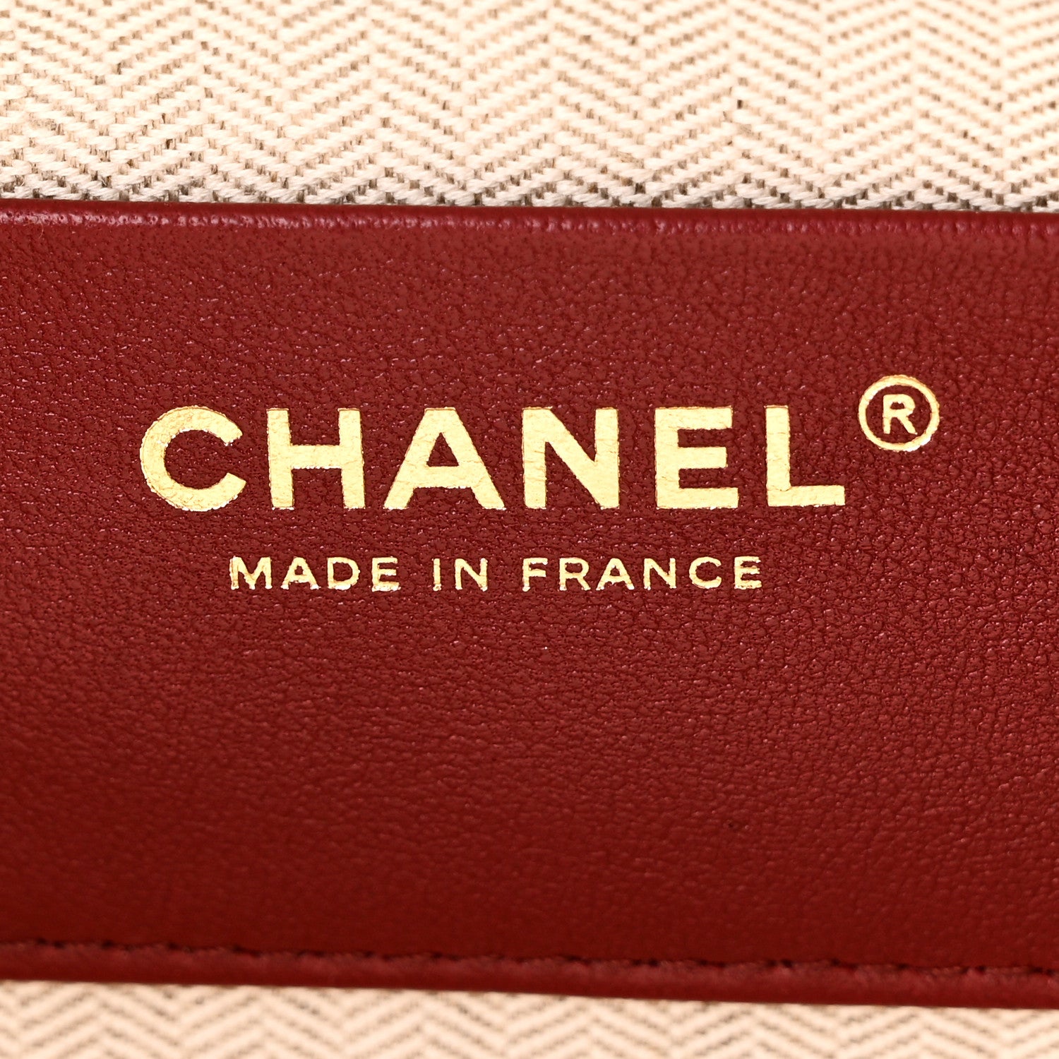 Chanel Lambskin Quilted CC Camera Case Burgundy 6 of 10