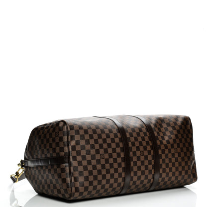 Louis Vuitton Damier Ebene Keepall Bandouliere 55 4 of 7