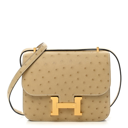 Hermes Ostrich Constance 18 Trench 1 of 10