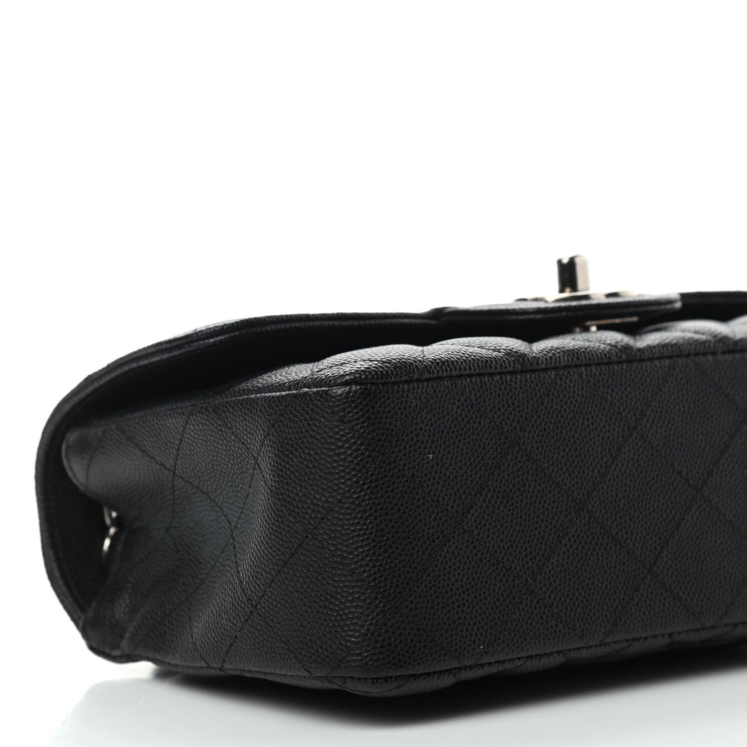 Chanel Caviar Quilted Mini Rectangular Flap Black 9 of 12