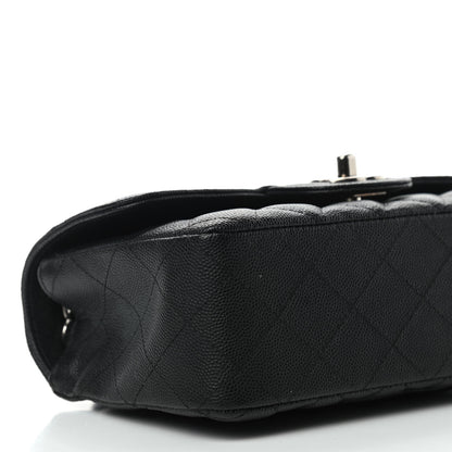 Chanel Caviar Quilted Mini Rectangular Flap Black 9 of 12