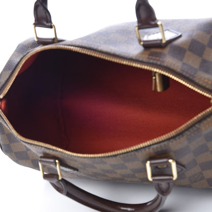 Louis Vuitton Damier Ebene Speedy 30 5 of 7