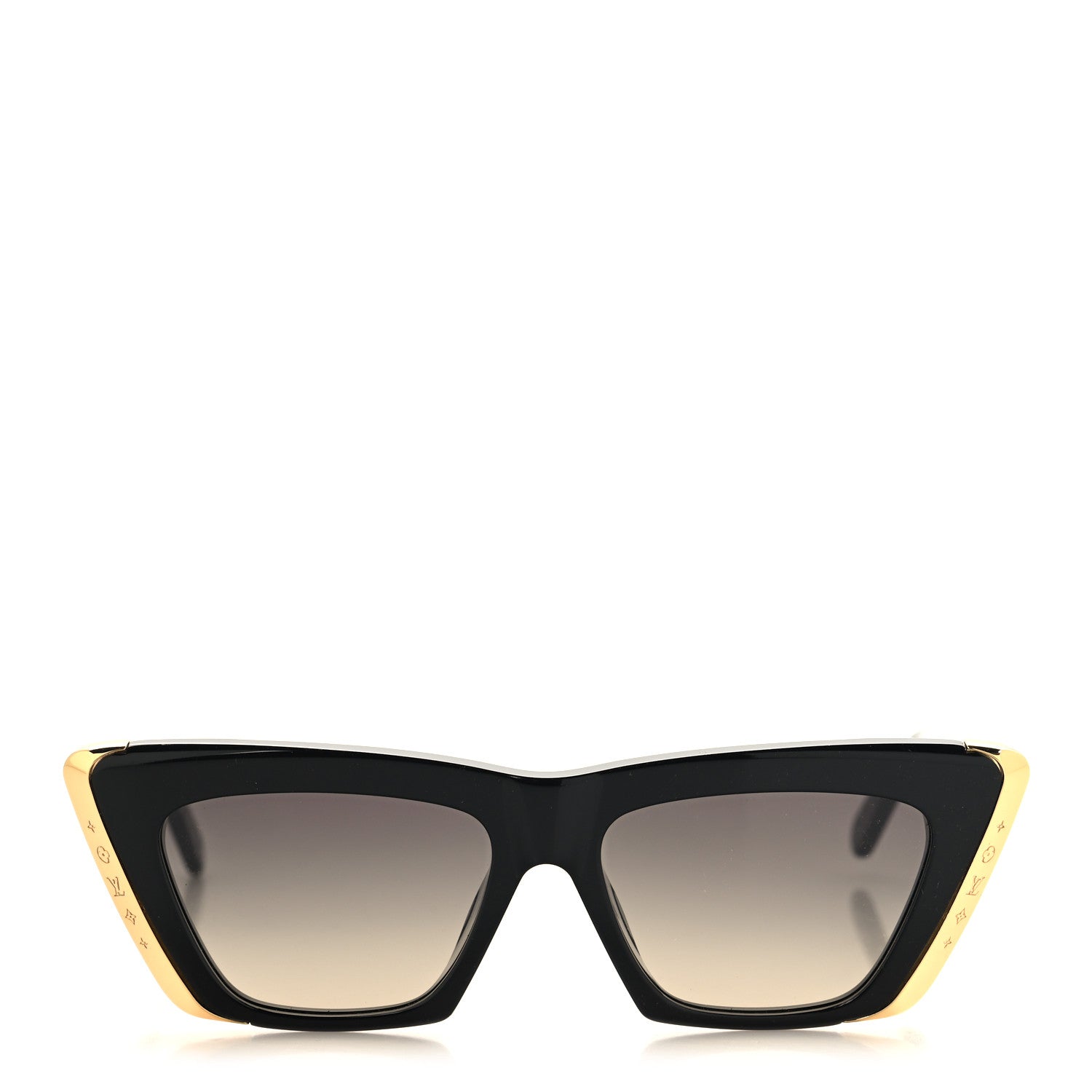Louis Vuitton Acetate LV Moon Cat Eye Sunglasses Z1655E Black 2 of 8