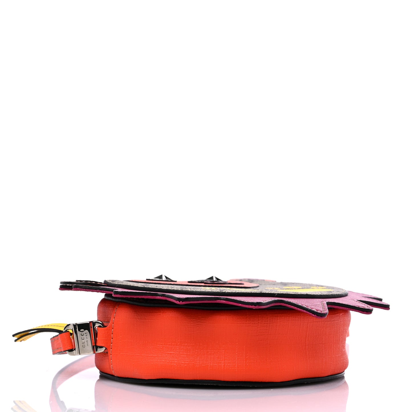 GG Supreme Childrens Hedgehog Crossbody Bag Orange