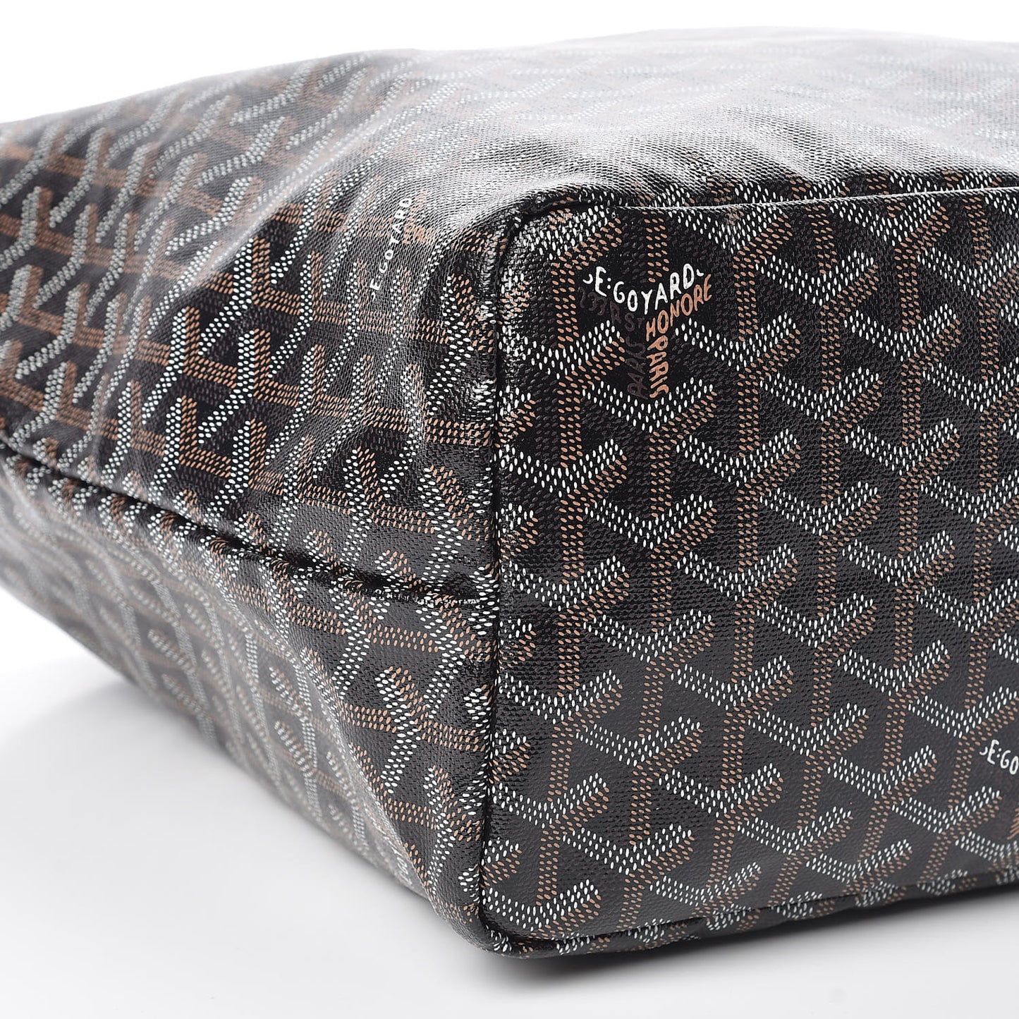 Goyardine Saint Louis PM Black Gold