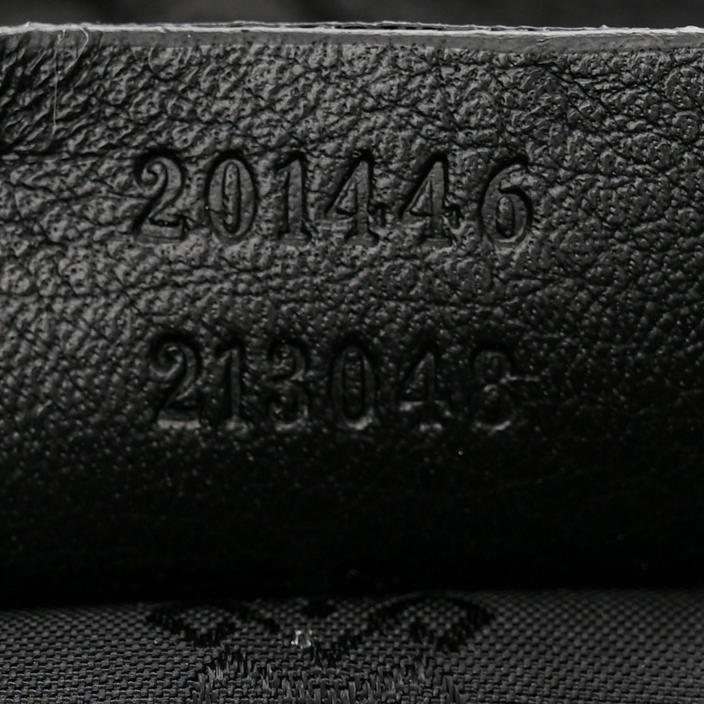 Guccissima Medium Flat Messenger Bag Black