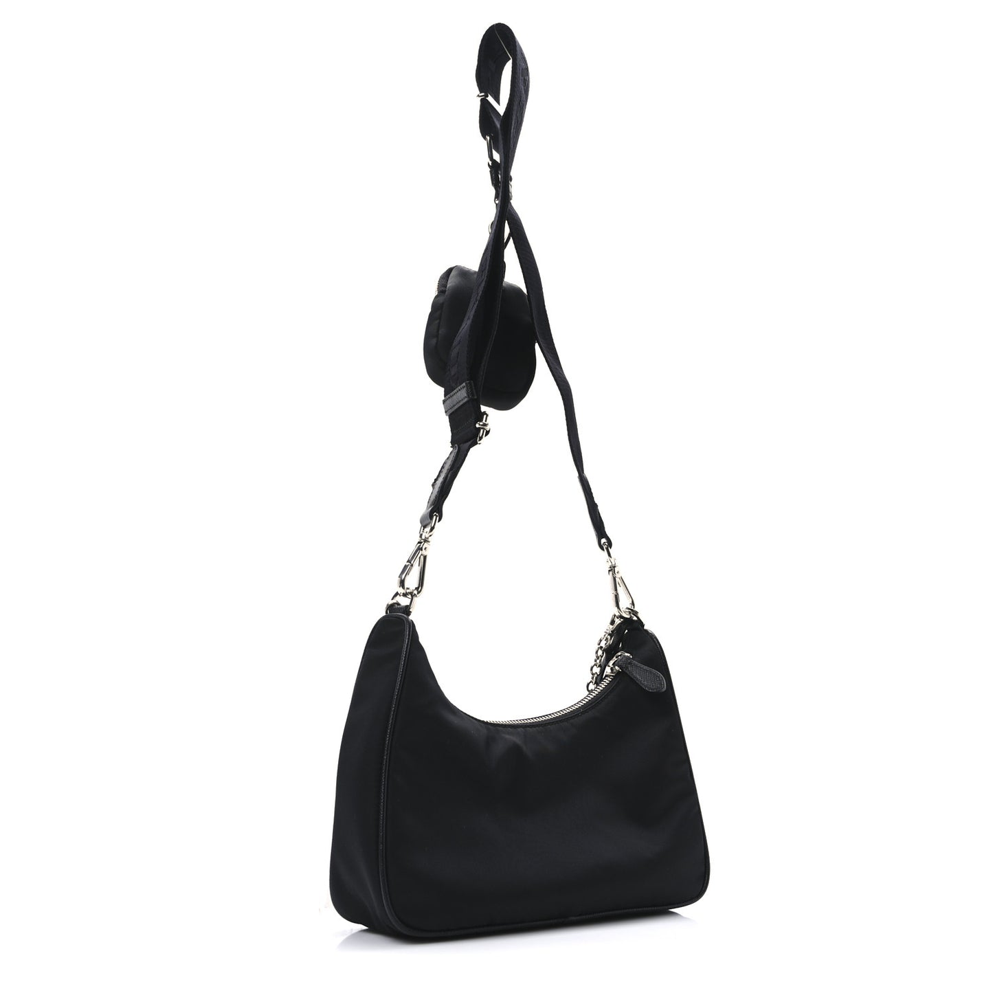 Nylon Re-Edition 2005 Shoulder Bag Black