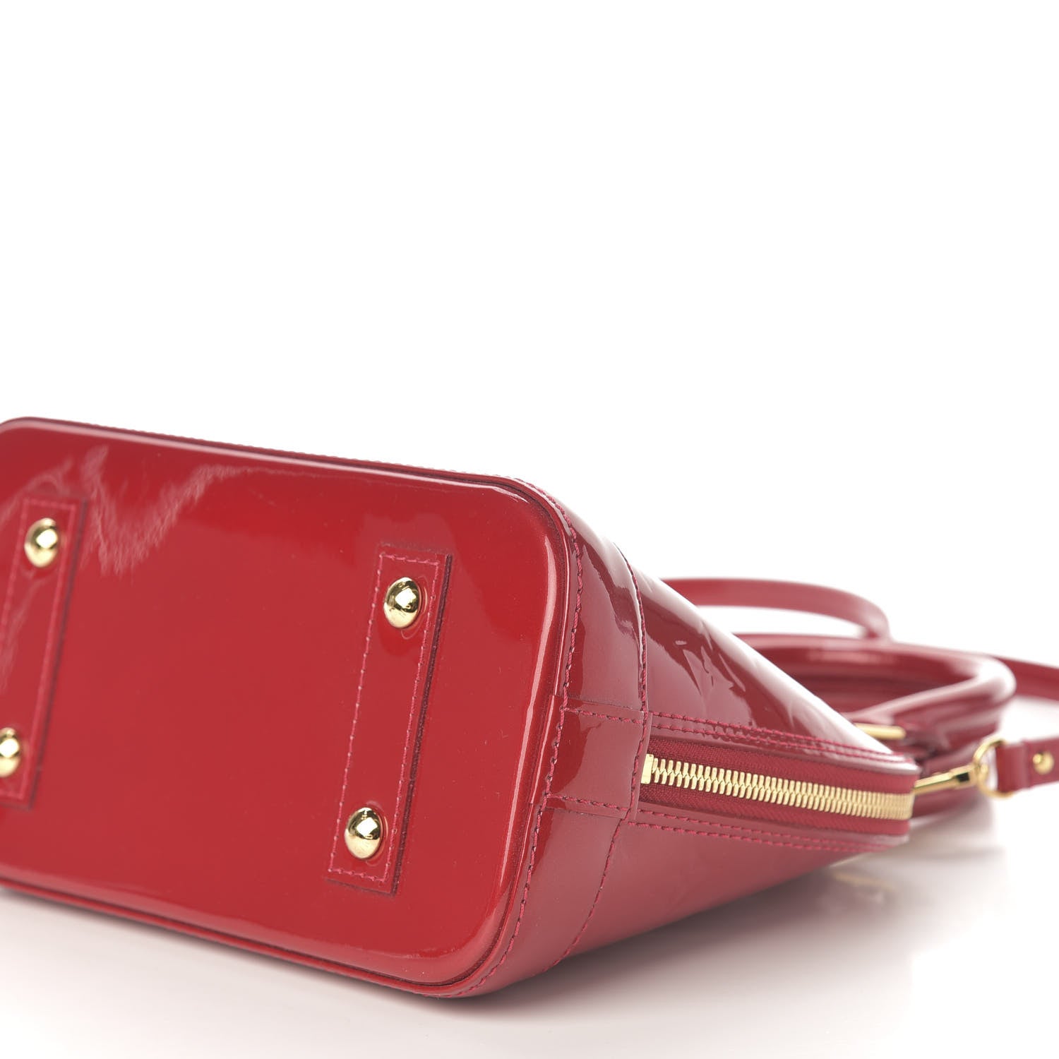 Louis Vuitton Vernis Alma BB Pomme D'Amour 9 of 10