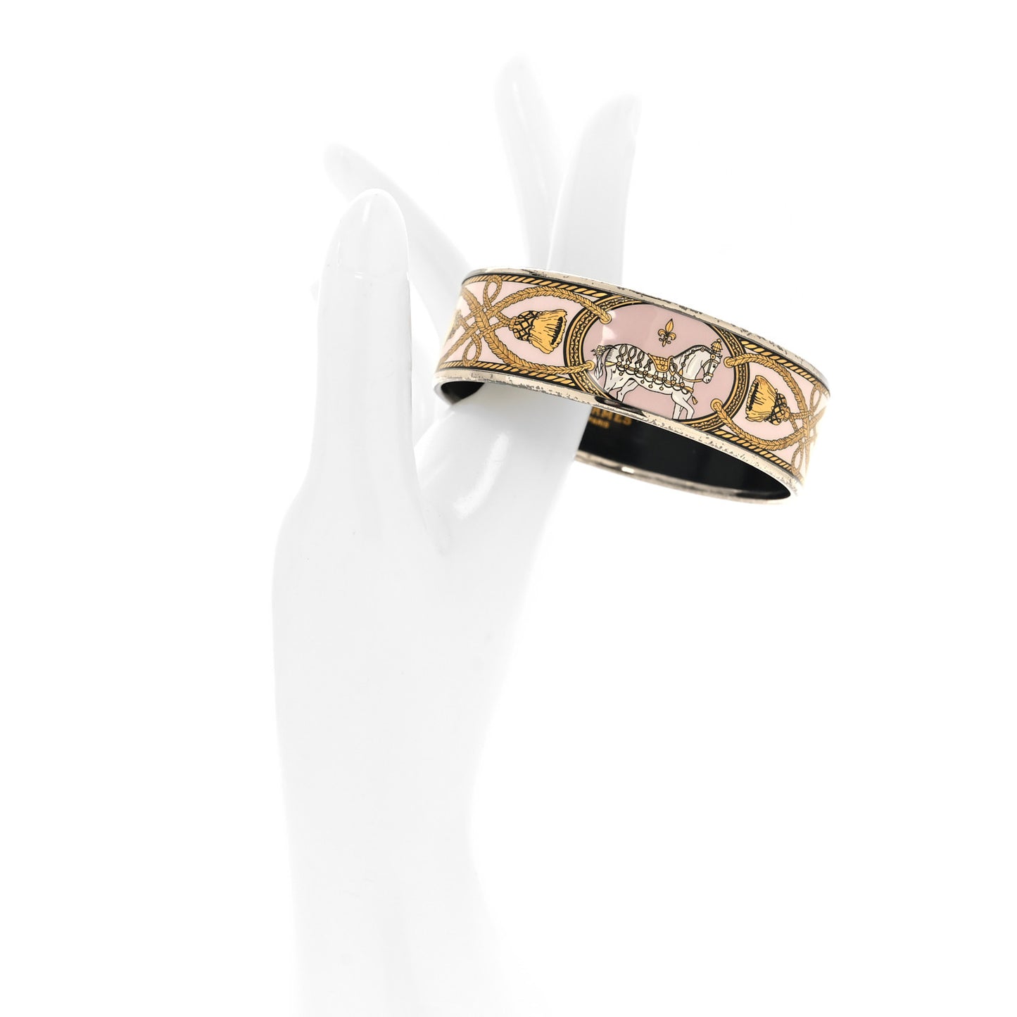 Enamel Printed Wide Grand Apparat Bracelet 65