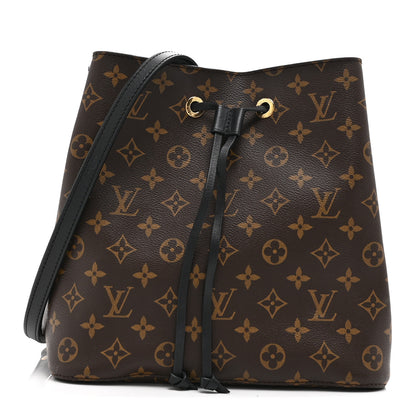 Louis Vuitton Monogram Neonoe MM Black 1 of 10