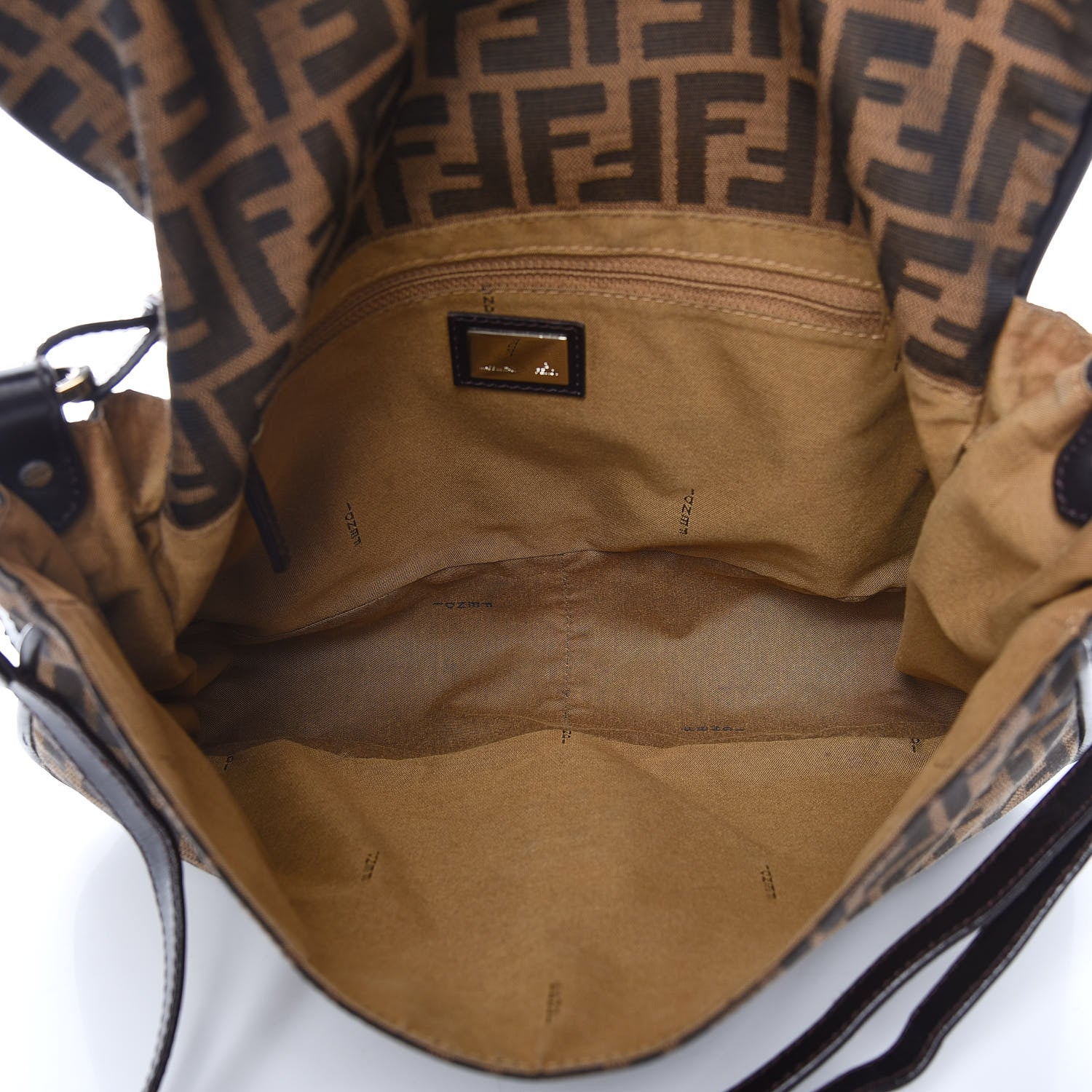Fendi Zucca Fly Shoulder Bag Tobacco 5 of 10