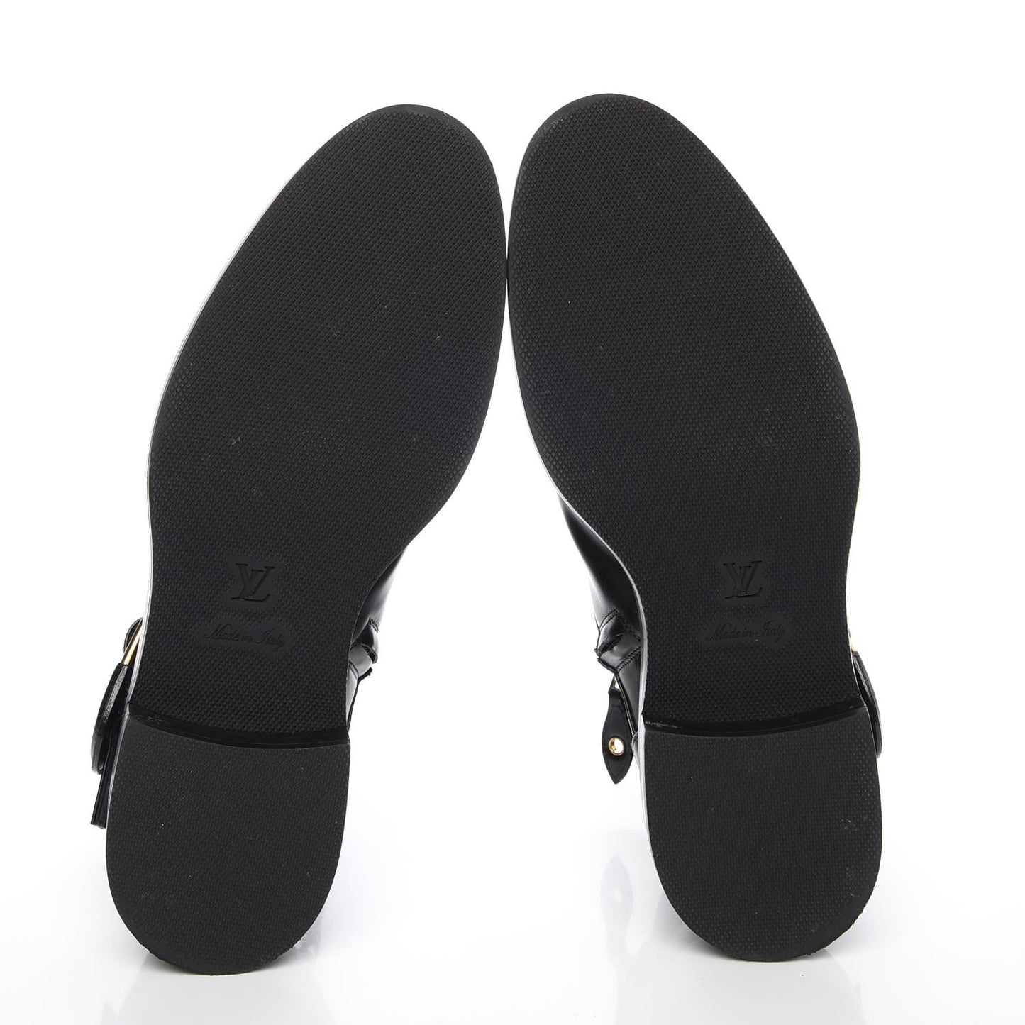 Calfskin Valley Flat Ankle Boots 37 Black