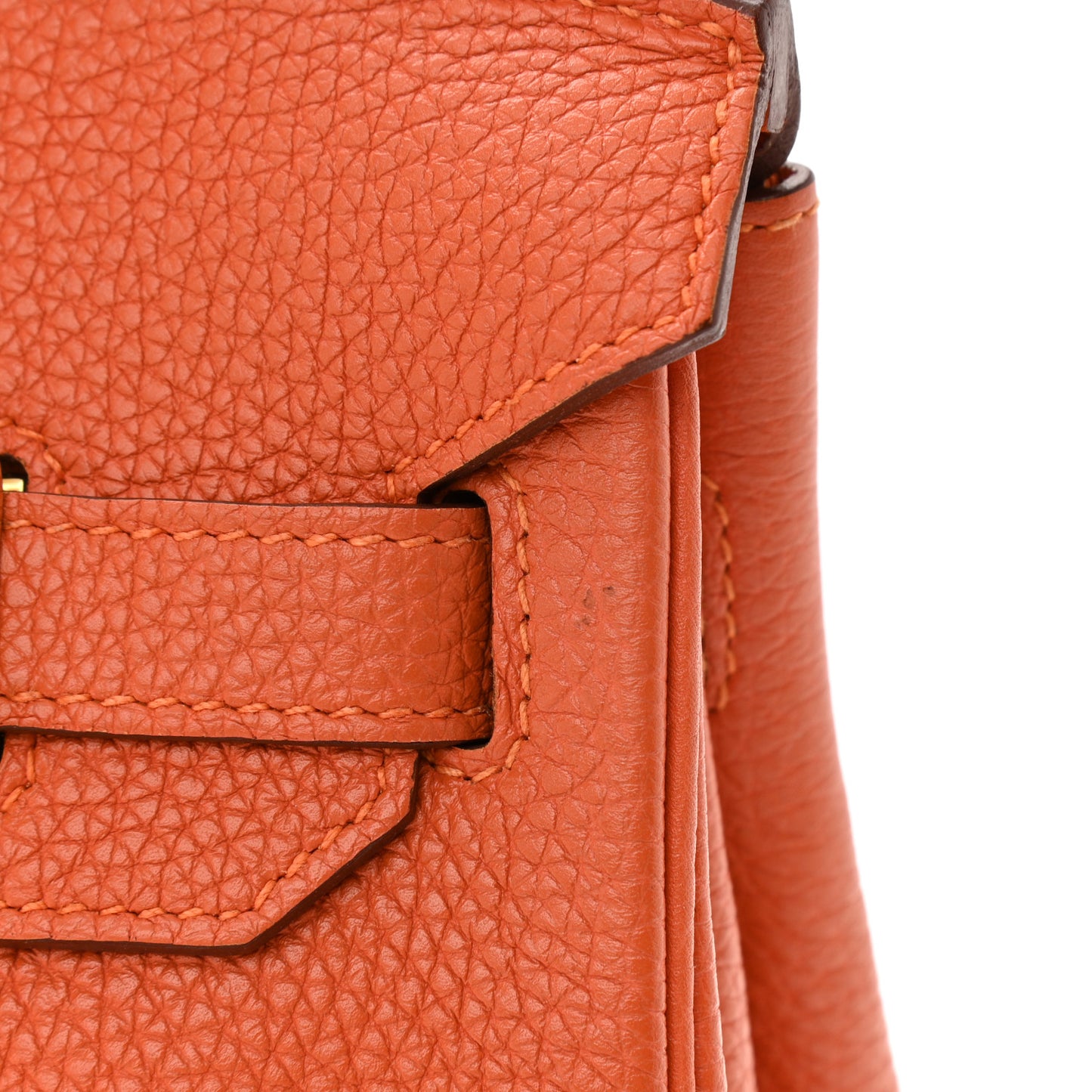 Togo Birkin 30 Orange