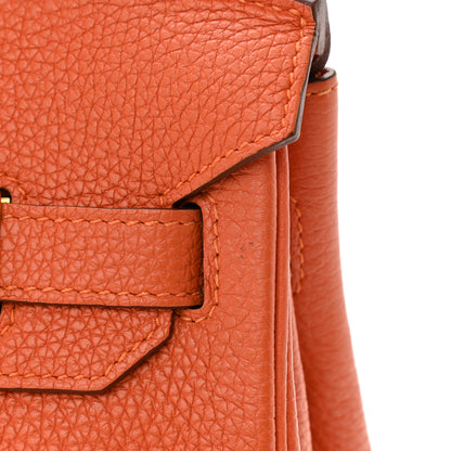 Hermes Togo Birkin 30 Orange 12 of 14