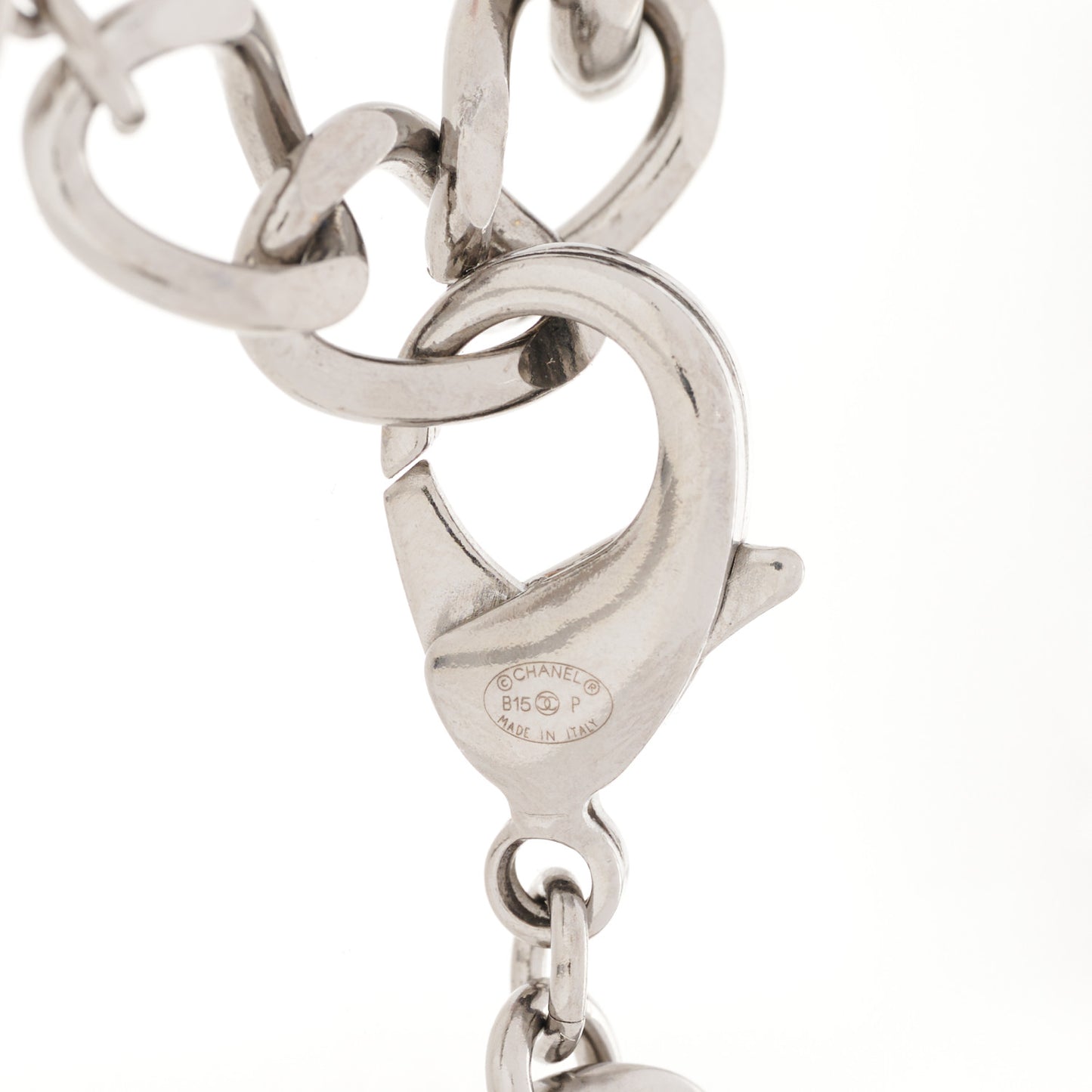 Chain ID CC Bracelet Silver
