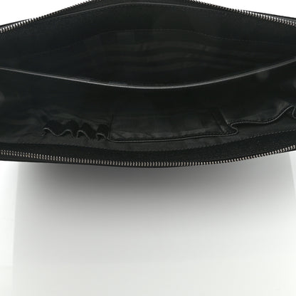 Burberry Grainy Calfskin Document Case Black 5 of 7