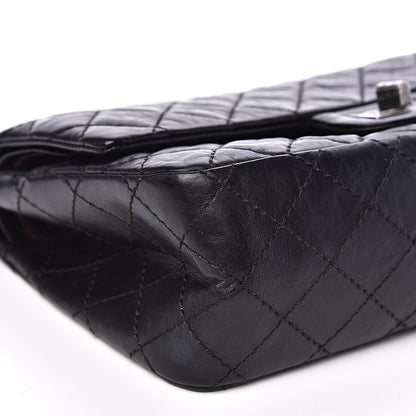 Chanel Aged Calfskin Quilted 2.55 Reissue 225 Flap Black 7 of 11